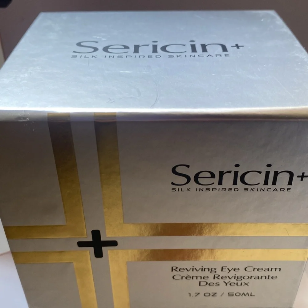 Sericin Plus Silk Inspired Skincare‎ Reviving Eye Cream, New in Box